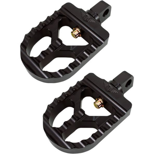 Joker Machine Adjustable Serrated Billet Foot pegs - Part #16201265 - hogparts-uk.myshopify.com
