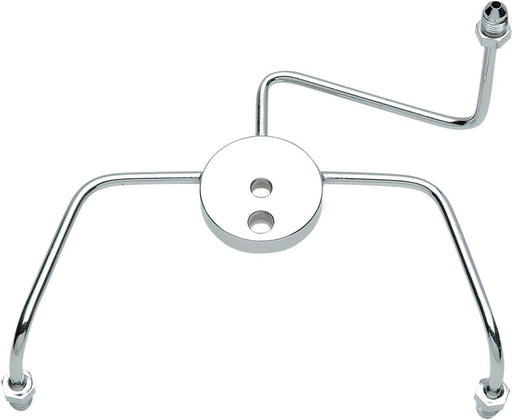 Drag Specialties Front Brake-Tee Chrome An-3 Wide Glide - Part #17420048 - Hogparts UK