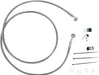 Drag Specialties Front Brake Line Stainless Steel Extended 8" - Part #17412652 - Hogparts UK