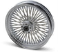 Drag Specialties Fat Daddy Front Wheel 16X3.5 Dual-Disc Chrome - Part #02030250 - Hogparts UK