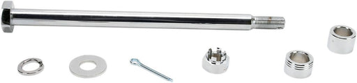 Drag Specialties Rear Axle Chrome - Part #DS223044 - Hogparts UK