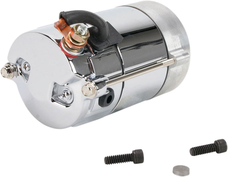 Drag Specialties Starter Motor 1.4Kw Prestolite Chrome - Part #801008 - Hogparts UK