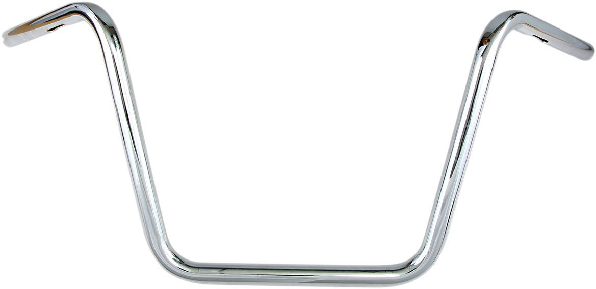 Drag Specialties Handlebar 1" High Buckhorn Chrome TBW - Part #06014188 - Hogparts UK