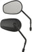 Drag Specialties Mirrors Long Stem One-Style Tear Drop Black - Part #06401310 - Hogparts UK