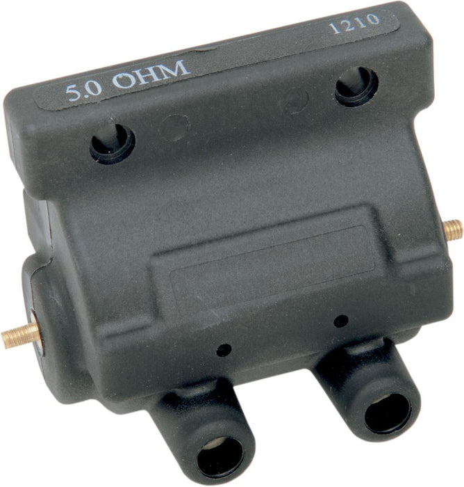 Drag Specialties Coil 12V Dual-Fire 5 Ohm Black - Part #21020215 - Hogparts UK