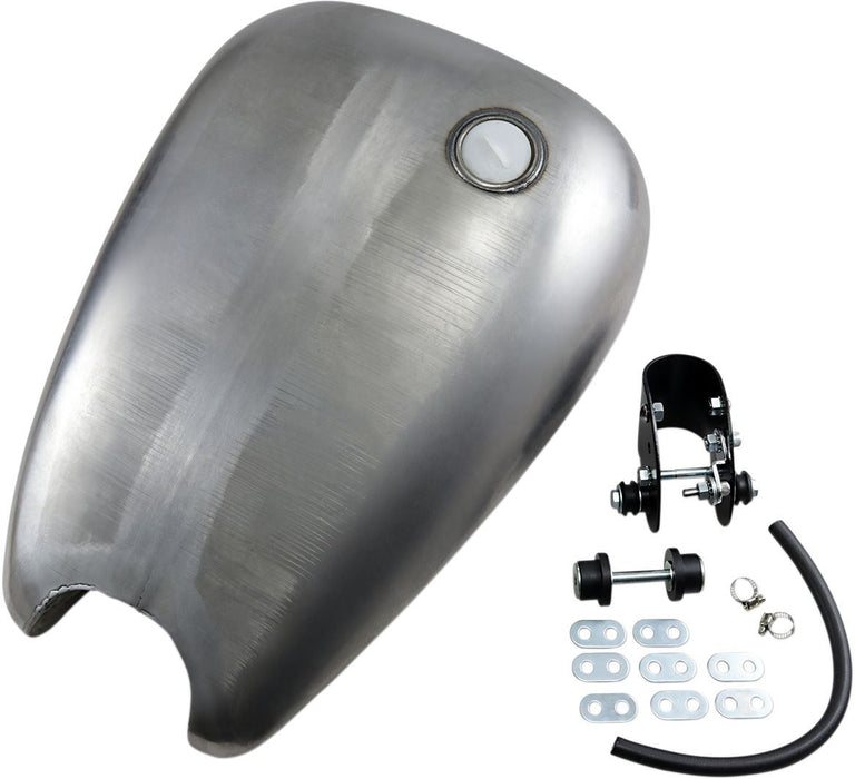 Drag Specialties Rubber Mount Quick bob Gas Tank Extended 2" 3.9 Gallon W/ 1 Screw-In Cap - Part #DS391352 - Hogparts UK