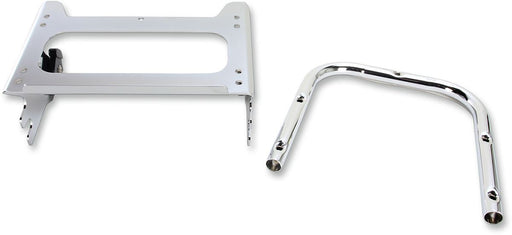 Drag Specialties Rack Quick Detach Tour Box Mount Chrome - Part #15100240 - Hogparts UK