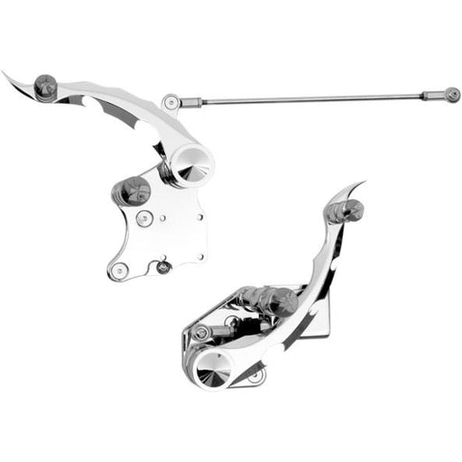 Accutronix  Forward Controls Tribal Standard Chrome - Part #118863 - Hogparts UK