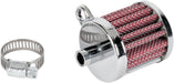 Drag Specialties Mini Crankcase Vent Filter 1.5" Chrome - Part #21100322 - Hogparts UK