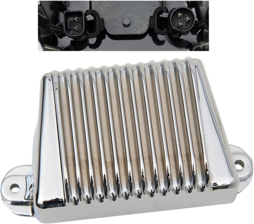Drag Specialties Solid-State Regulator Chrome - Part #21120787 - Hogparts UK