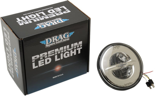 Drag Specialties Headlamp 7" Reflector Style Led Premium - Part #20011542 - Hogparts UK