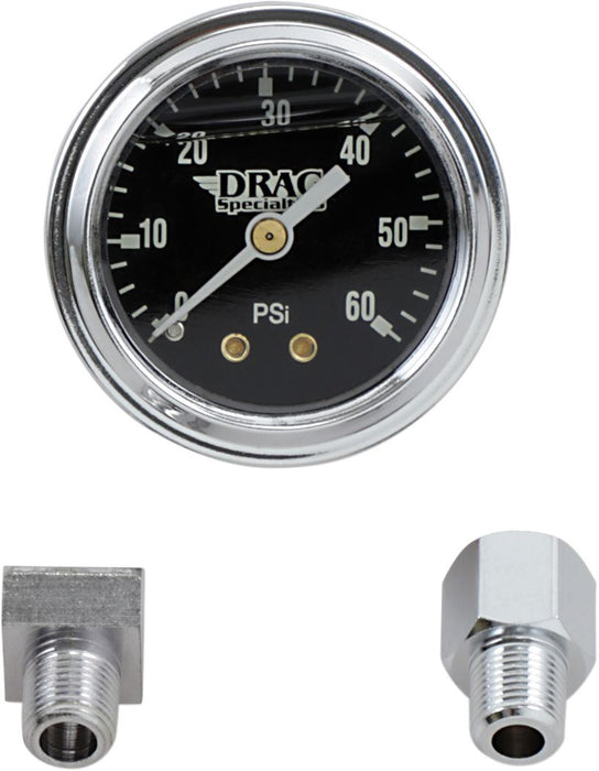 1-3/4" Deluxe Liquid-Filled Oil Gauge Kit - Part #DS244104 - Hogparts UK