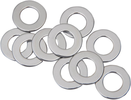 Drag Specialties Flat Washer 0.53125"I.D. 0.0625" Thickness Chrome - Part #DS192391 - Hogparts UK