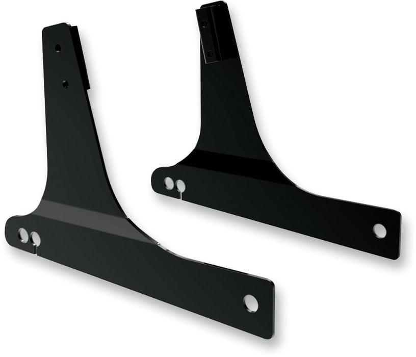 Drag Specialties Sissy Bar Side Plate Black - Part #15040024 - Hogparts UK