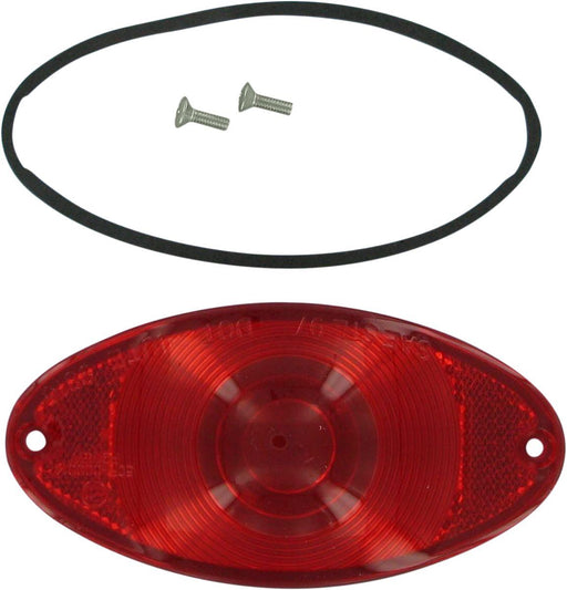 Drag Specialties Taillight Cat-Eye Lens Red - Part #20100222 - Hogparts UK