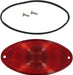 Drag Specialties Taillight Cat-Eye Lens Red - Part #20100222 - Hogparts UK