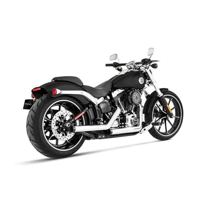 Rinehart Racing Exhaust System 2 into 2 Kick Backs for Softails - Part  #18002156 - hogparts-uk.myshopify.com