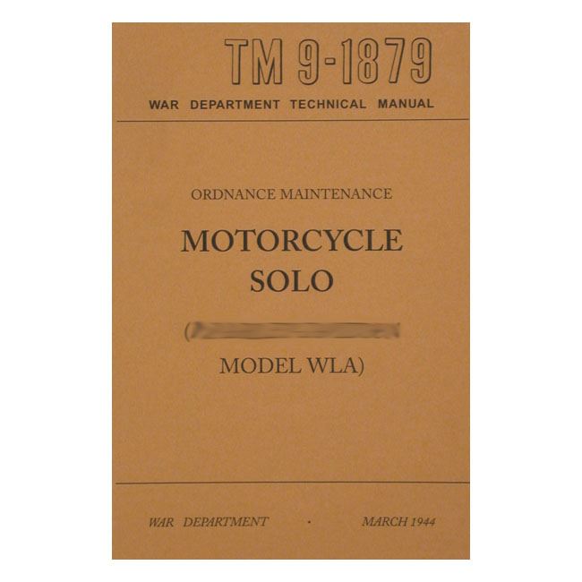 SERVICE MANUAL, ORDENANCE MAINT WLA SOLO - WLA SOLO<br><br>Part #903214 - hogparts-uk.myshopify.com