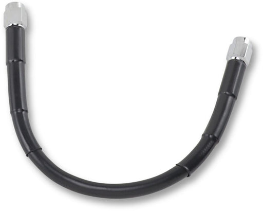 Drag Specialties Universal Brake Line Black Vinyl Coated Stainless Steel Dot An-3 10" - Part #17412701 - Hogparts UK