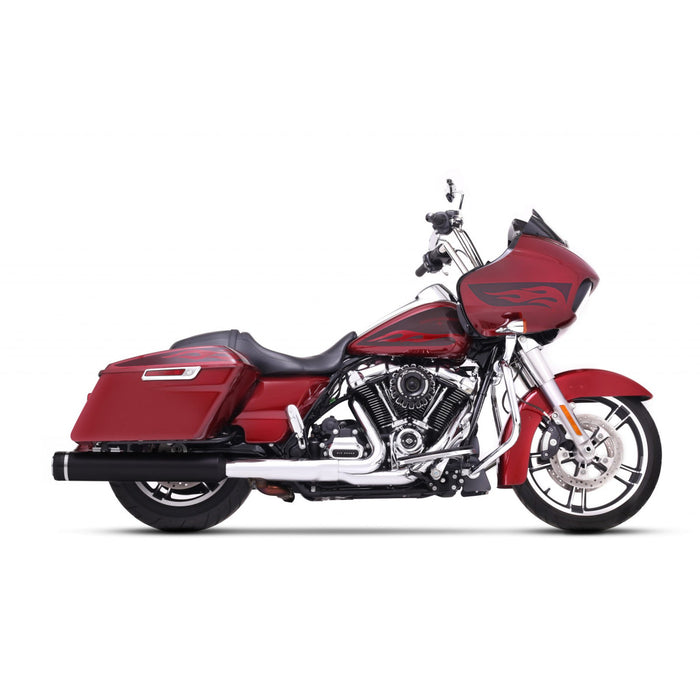 Rinehart Muffler Slip-On 4.5" Duals for Touring #800-0111-ECB