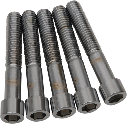 Drag Specialties Socket-Head Bolt 7/16-14X3 Smooth Chrome - Part #DS192308 - Hogparts UK