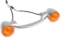 Drag Specialties Rear Turn Signal Kit Bullet Style Chrome - Part #20200593 - Hogparts UK