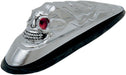 Drag Specialties Skull Head W/ Red Eyes Front Fender Ornament - Part #DS287533 - Hogparts UK