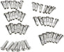 Drag Specialties Nipple Set 0.866" Stainless Steel - Part #DS380113 - Hogparts UK