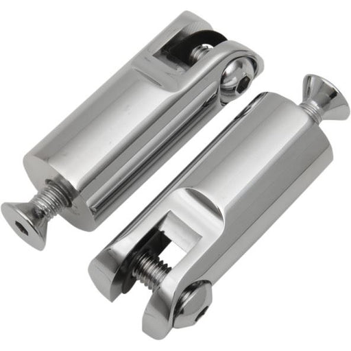 Accutronix  Peg Mounts Front Folding Chrome - Part #123598 - Hogparts UK