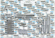 Chrome Motor Bolt Set - Part #DS190767S - Hogparts UK