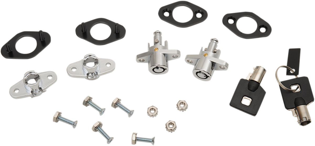Drag Specialties Saddlebag Lock Kit - Part #35011179 - Hogparts UK