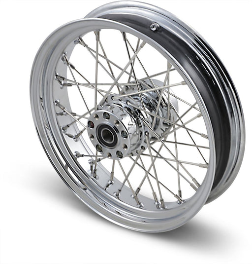 Drag Specialties Rear Wheel 18X3.5 40-Spoke Chrome - Part #02040079 - Hogparts UK
