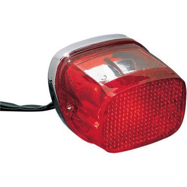 Drag Specialties Chrome Taillight Assembly - Part #20101257 - Hogparts UK