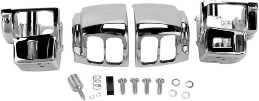 Drag Specialties Switch Housing Kit W/ Radio/Cruise Chrome - Part #06160131 - Hogparts UK