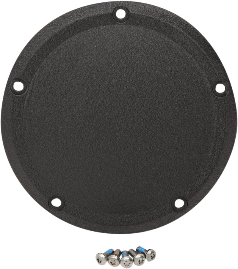 Drag Specialties Cover Derby 5-Hole Wrinkle Black - Part #11070558 - Hogparts UK