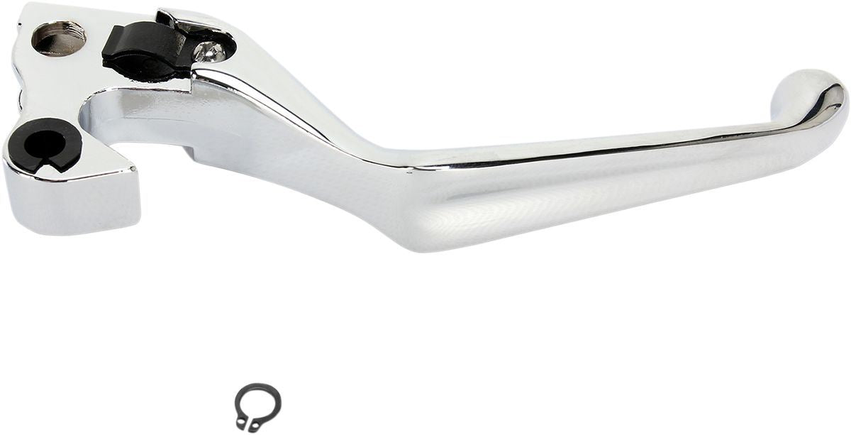 Drag Specialties Clutch Lever Wide Blade Replacement Chrome - Part #06130944 - Hogparts UK