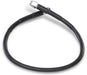 Drag Specialties Universal Brake Line Black Vinyl Coated Stainless Steel Dot An-3 17" - Part #17412706 - Hogparts UK