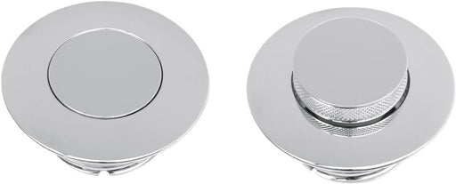 Drag Specialties Pop-Up Gas Cap Vented Chrome - Part #07030293 - Hogparts UK