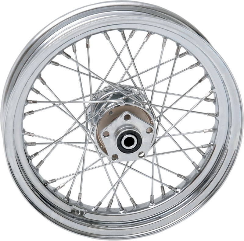 Drag Specialties Rear Wheel 16X3 Chrome - Part #02040370 - Hogparts UK