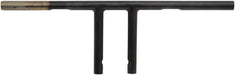 Drag Specialties Handlebar 6" T-Bar Drilled Flat Black TBW - Part #06014217 - Hogparts UK