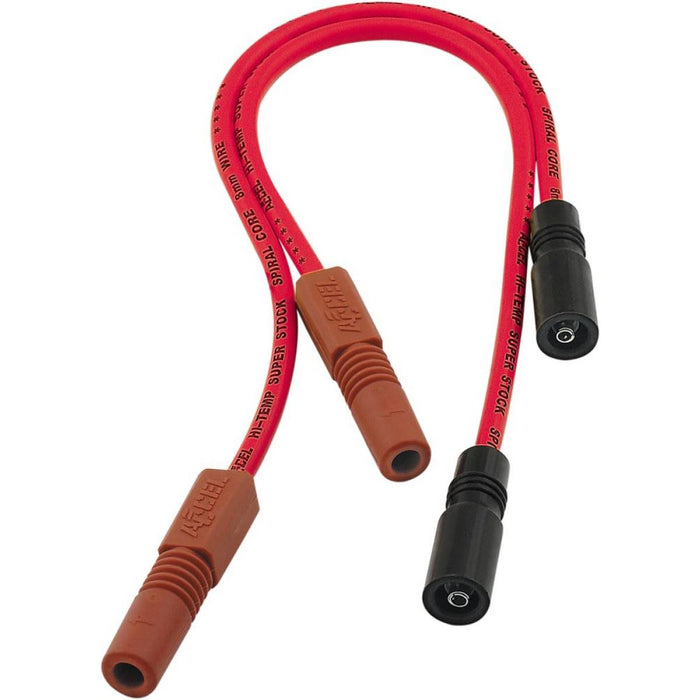 Accel Spark Plug Wire Spiral Core Set 8Mm Red - Part #126773 - Hogparts UK