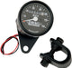 Drag Specialties 2.4" Mechanical Speedometer 2:1 Black Housing Black Face - Part #22100249 - Hogparts UK