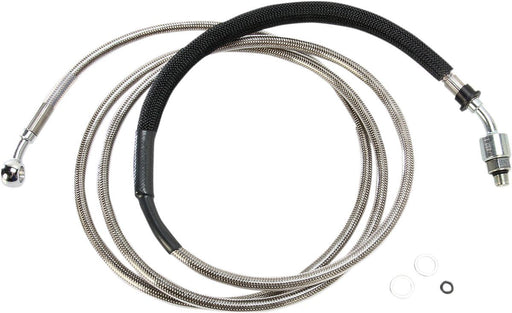 Drag Specialties Clutch Line Stainless Steel + 8" Hydraulic - Part #06610005 - Hogparts UK