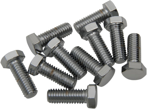 Drag Specialties Hex-Head Bolt 3/8-16X0.75 Chrome - Part #DS190619 - Hogparts UK