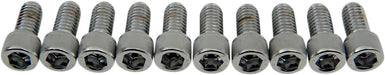 Drag Specialties Socket-Head Bolt 3/8-16X0.75 Knurled Chrome - Part #DS190552 - Hogparts UK