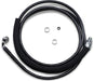 Drag Specialties Clutch Line Black Vinyl Coated + 6" Stainless Steel Hydraulic - Part #06610014 - Hogparts UK