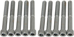 Drag Specialties Socket-Head Bolt 1/4-20X2 Knurled Chrome - Part #DS190541 - Hogparts UK