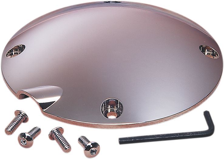 Drag Specialties Derby Cover Chrome - Part #DS375647 - Hogparts UK