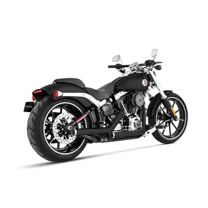 Rinehart Racing Exhaust System 2 into 2 Kick Backs for Softails - Part  #18002159 - hogparts-uk.myshopify.com