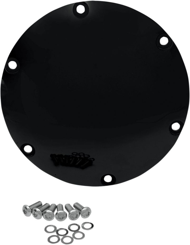 Drag Specialties Derby Cover Black - Part #11070287 - Hogparts UK